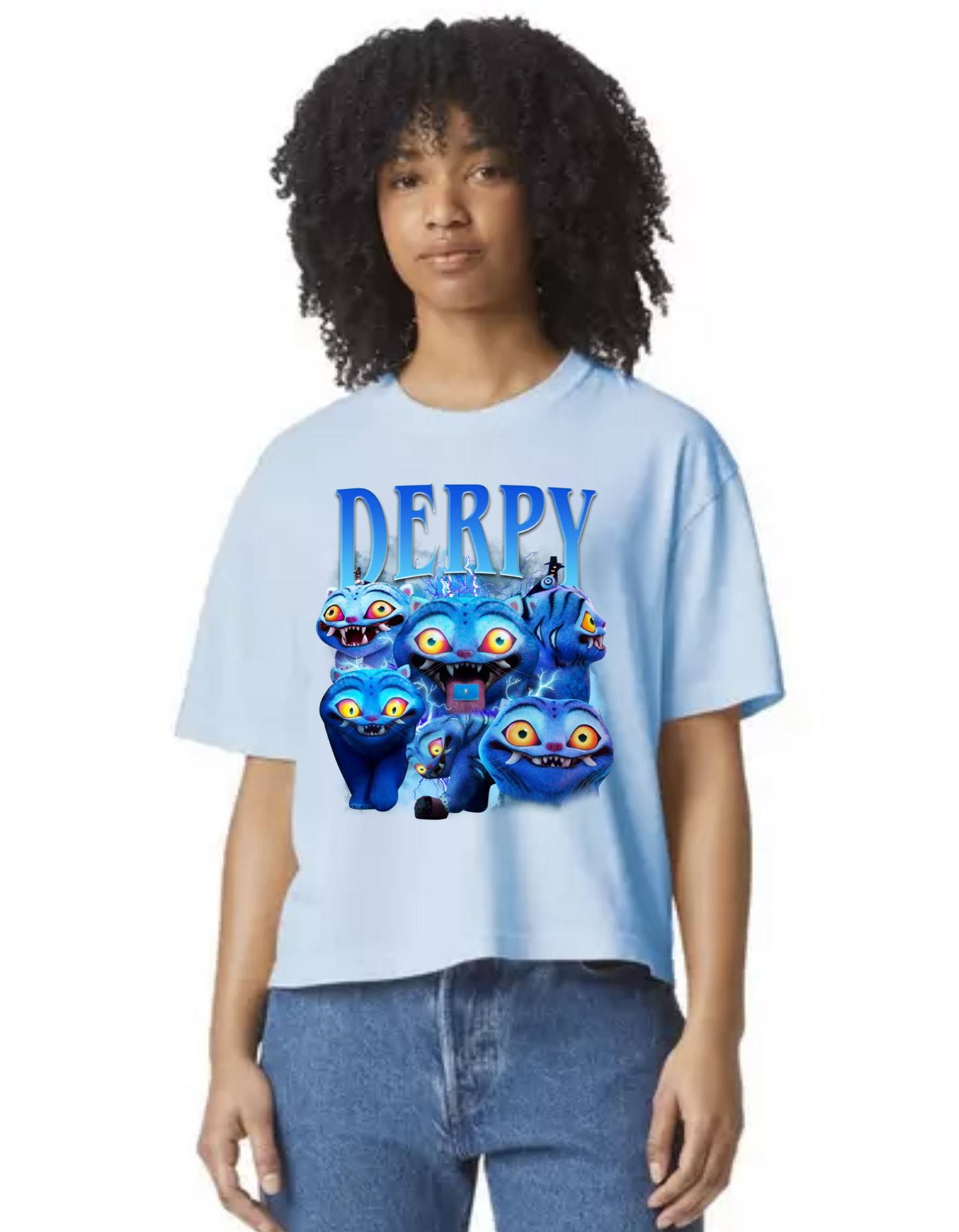 Derpy K-pop Demon Hunter T-shirt | Funky K-Drama Anime Tee