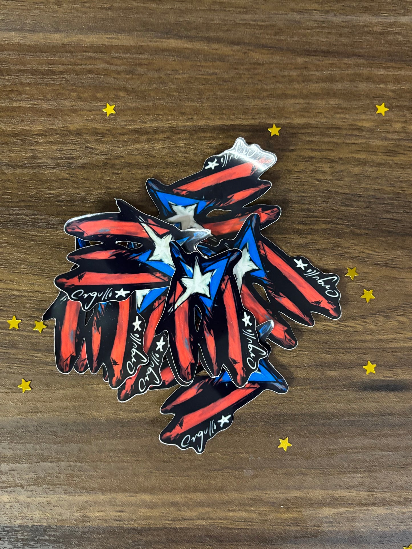 Bandera Puerto Rico sticker | Orgullo Boricua | Puerto Rico | Waterproof Stickers | Puerto Ricoo | PR Flag |Puerto Rican| Decals Stickers | Laptop Sticker | Water bottle Sticker | Vinyl PR
