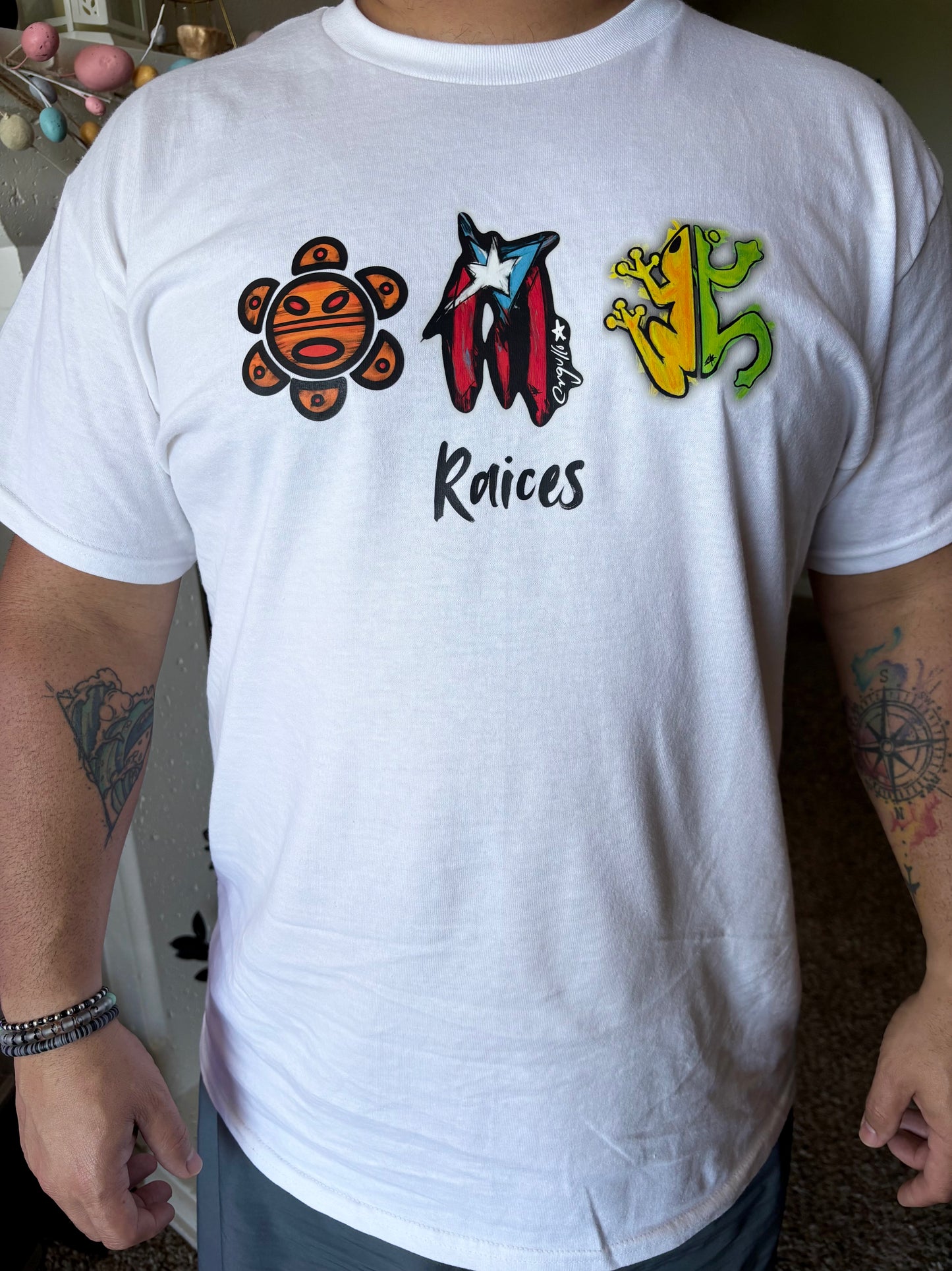 Sol Taino, Bandera Puerto Rico y Coquí Puertorriqueño | Camisa Boricua | Orgullo Puertorriqueño | Regalo para Boricua en PR o USA