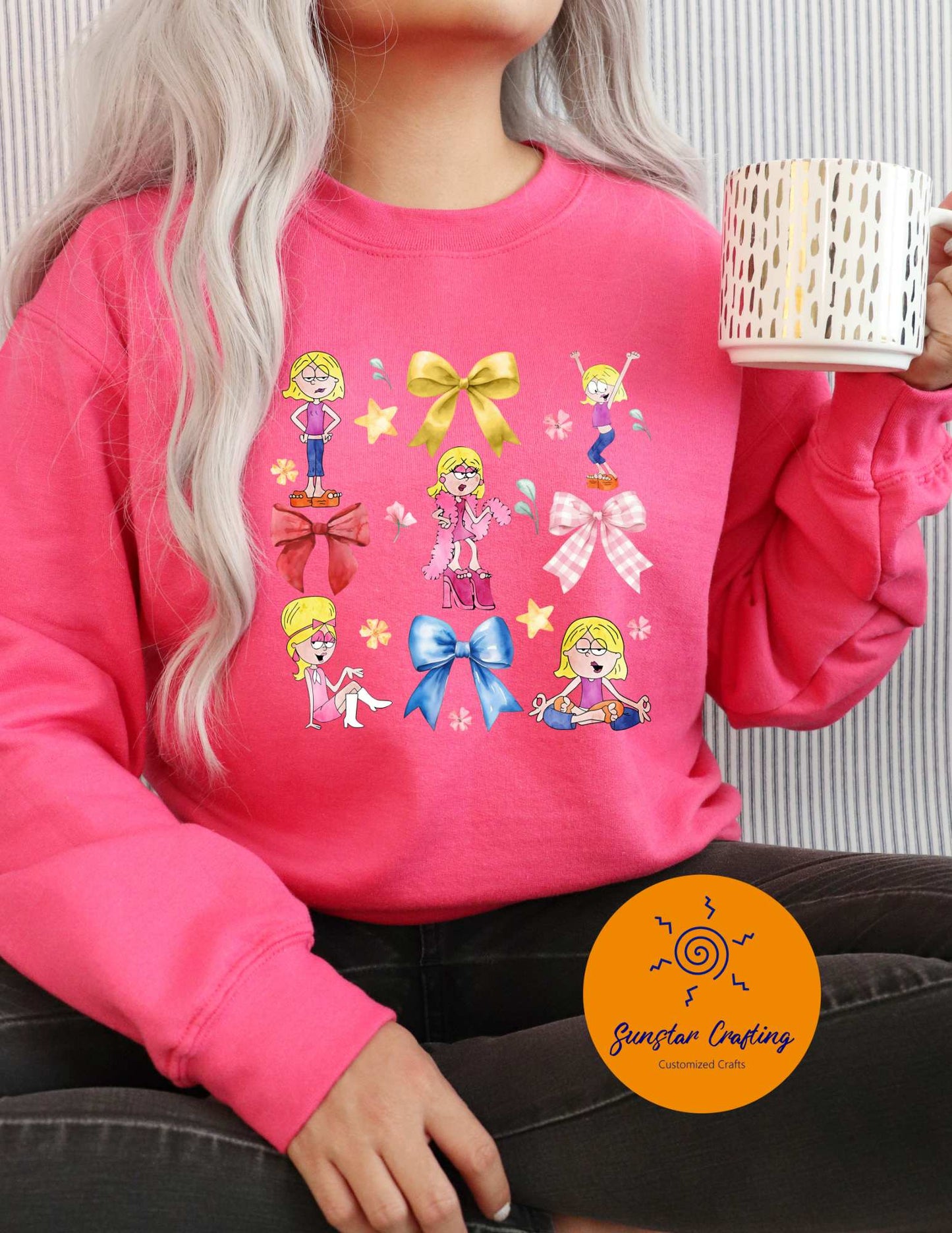 Cartoon Girl Lizzy McGuire 2000s Nostalgia Aesthetic -Y2K Aesthetic