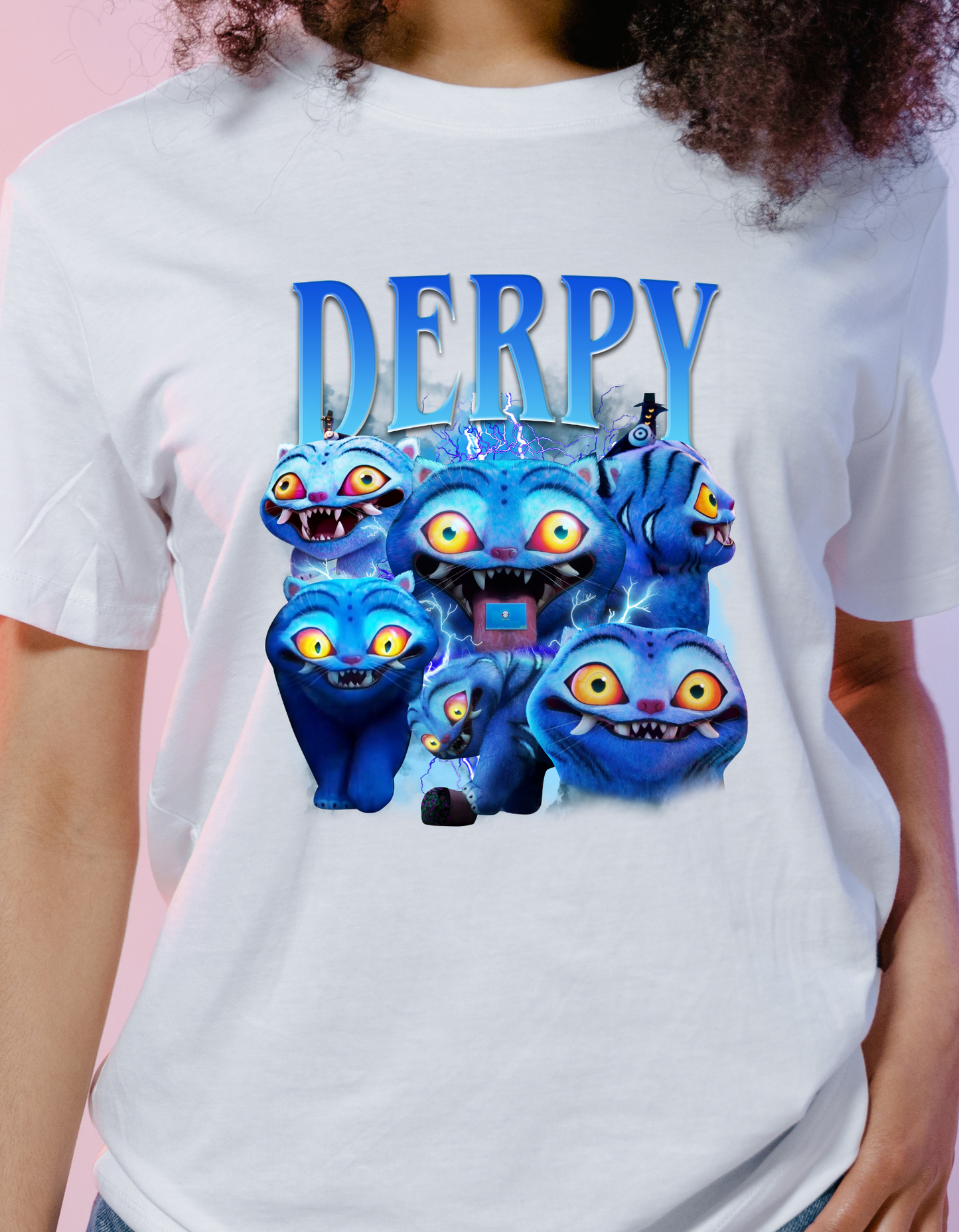Derpy K-pop Demon Hunter T-shirt | Funky K-Drama Anime Tee