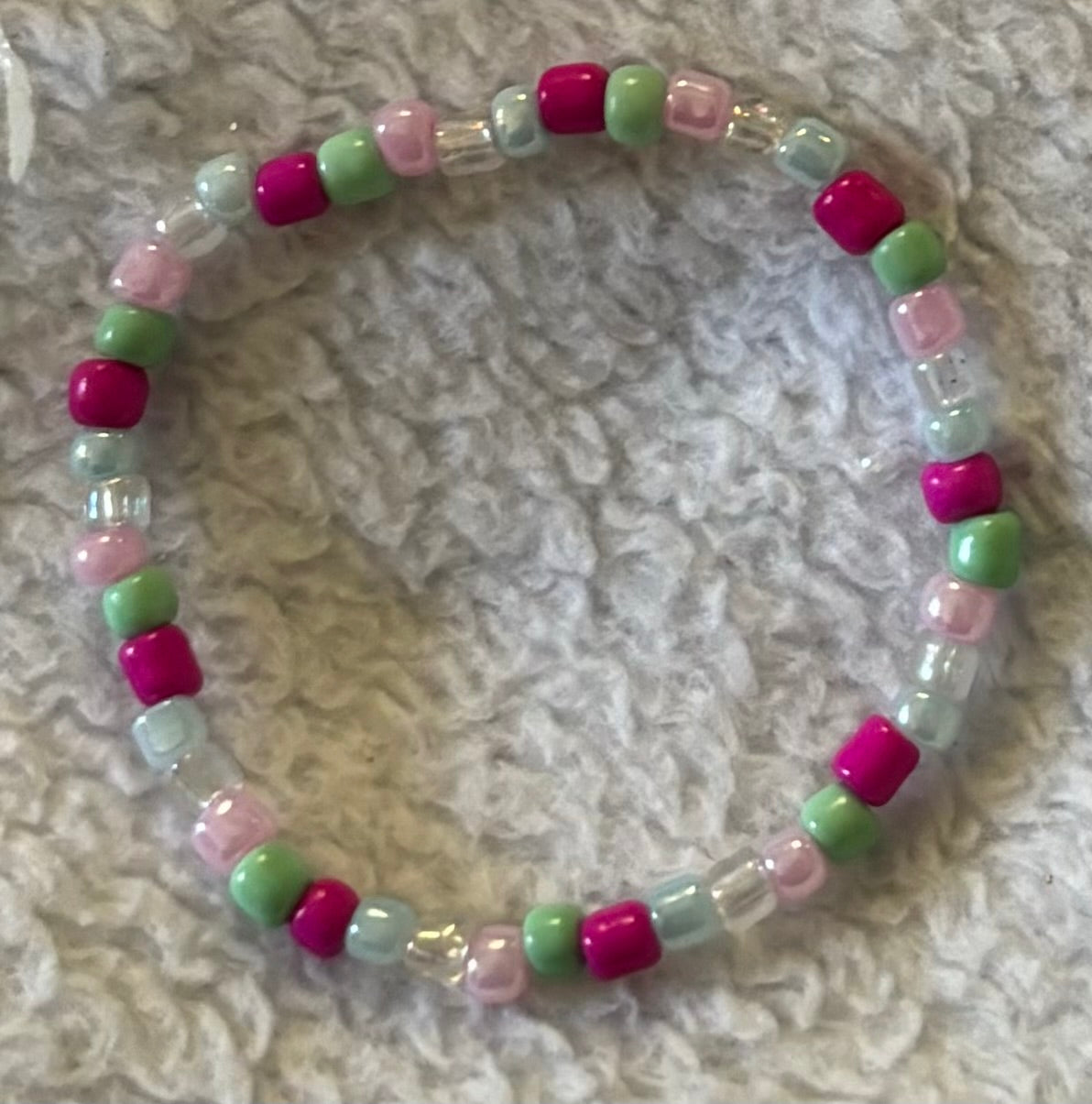 Christmas Beads Bracelets