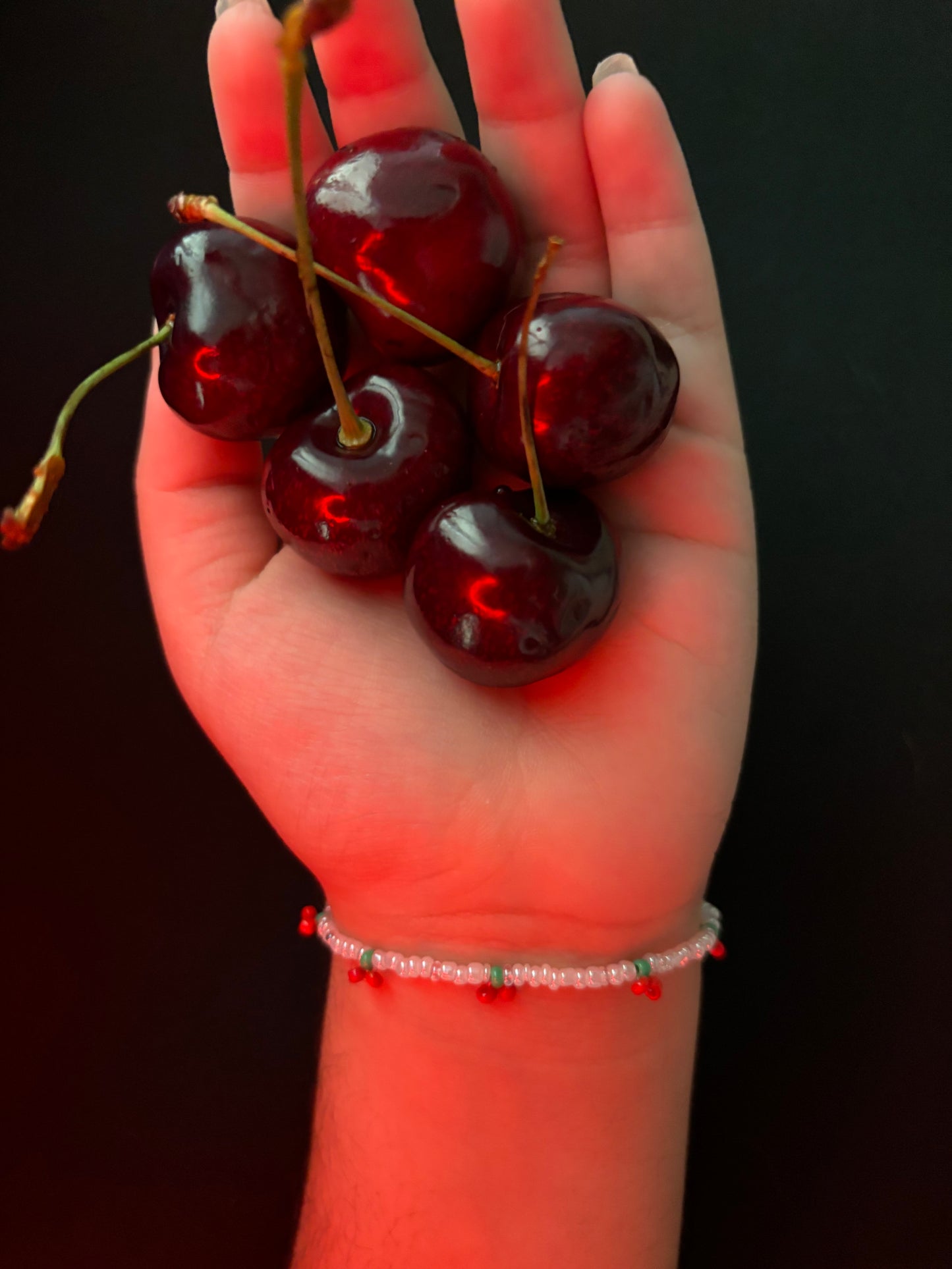 Cherry bracelet