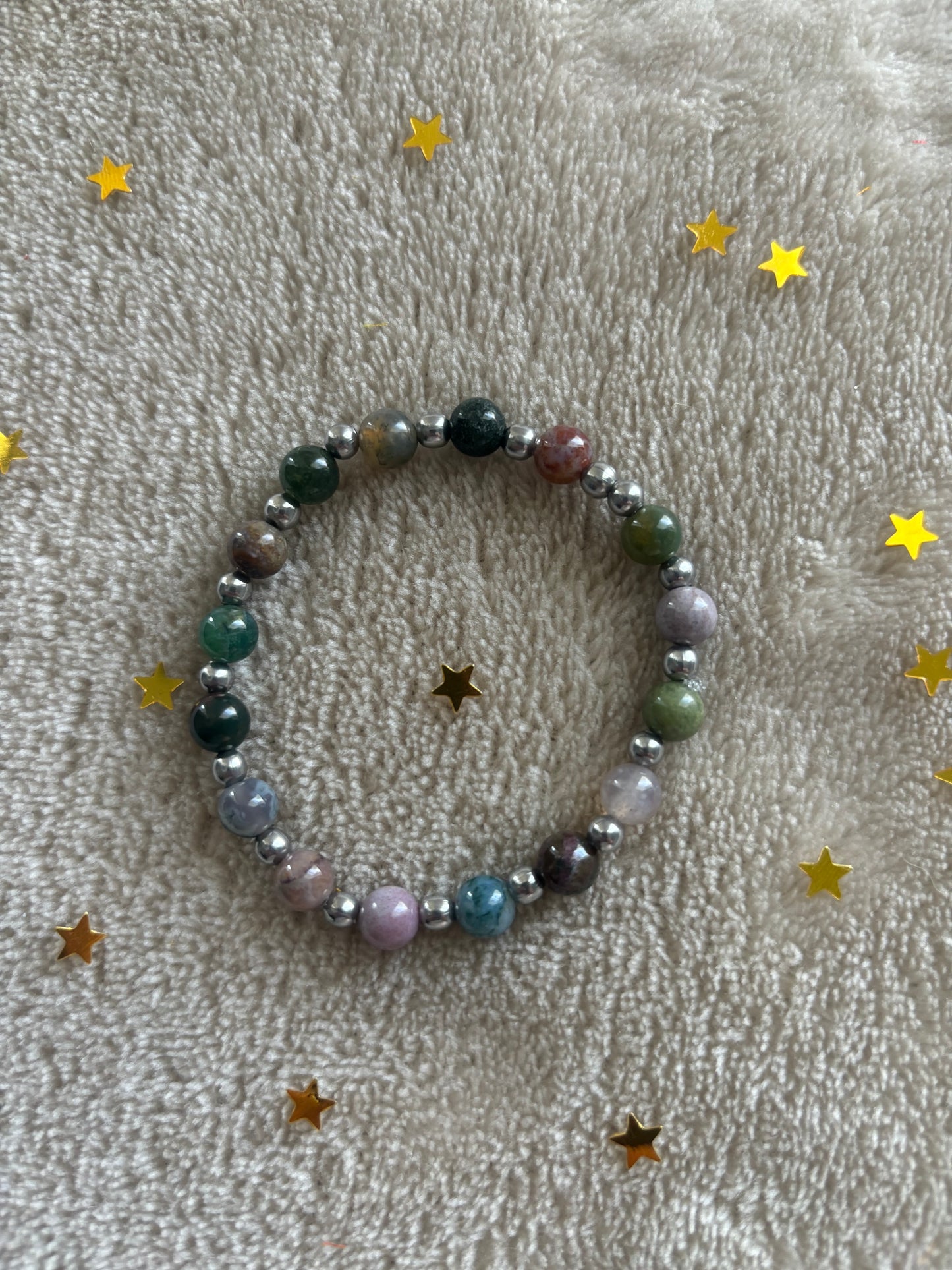 Indian Agate Bracelet