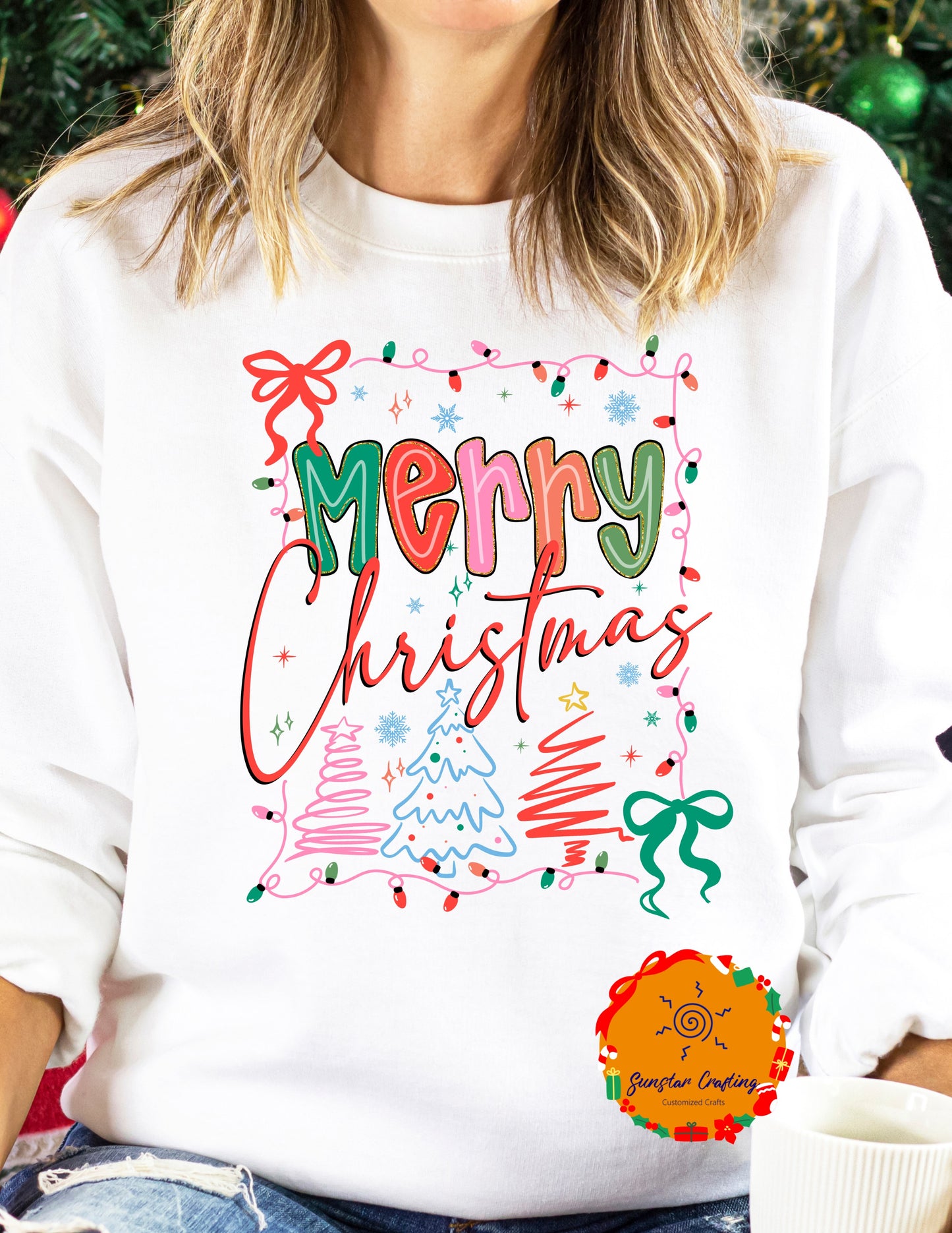 Merry Christmas Sweater - Coquette Christmas Tee - Matching shirt - gift exchange