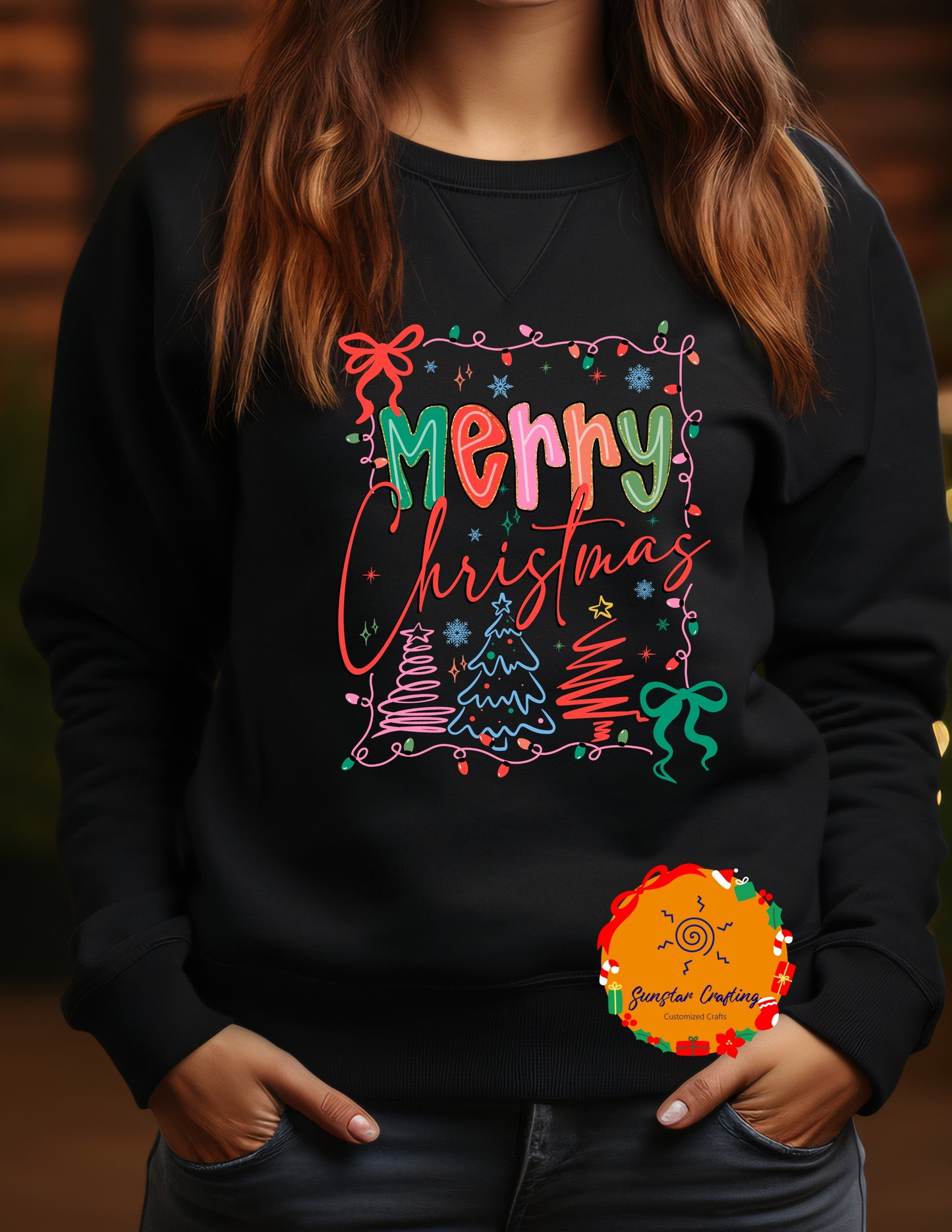 Merry Christmas Sweater - Coquette Christmas Tee - Matching shirt - gift exchange