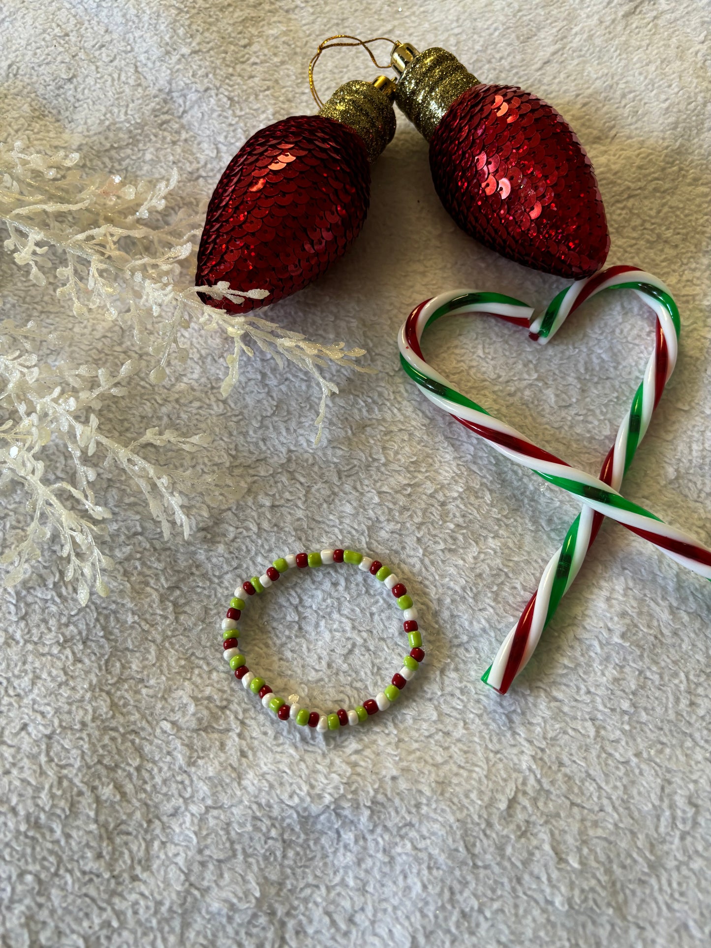 Christmas Beads Bracelets