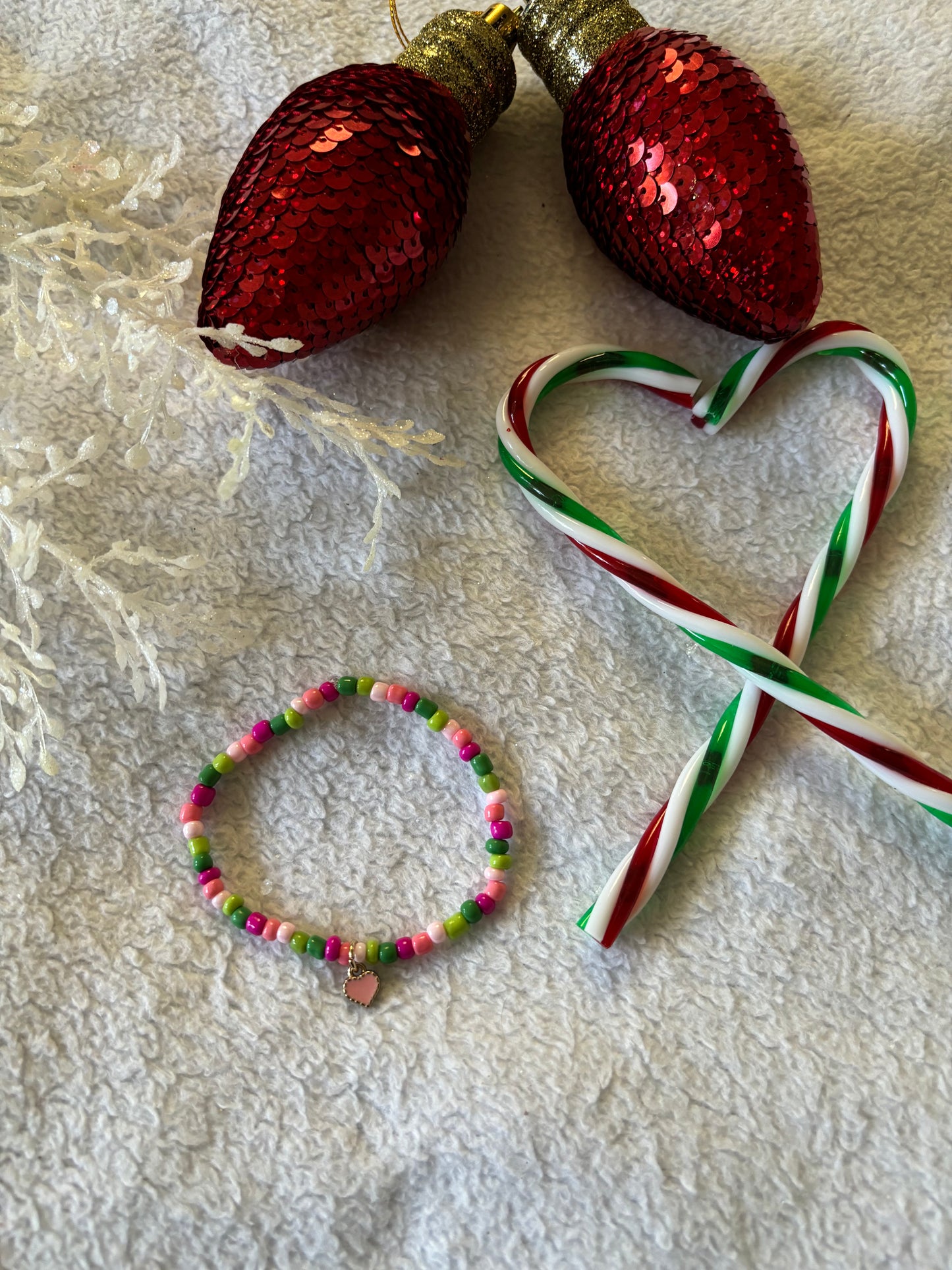 Christmas Beads Bracelets