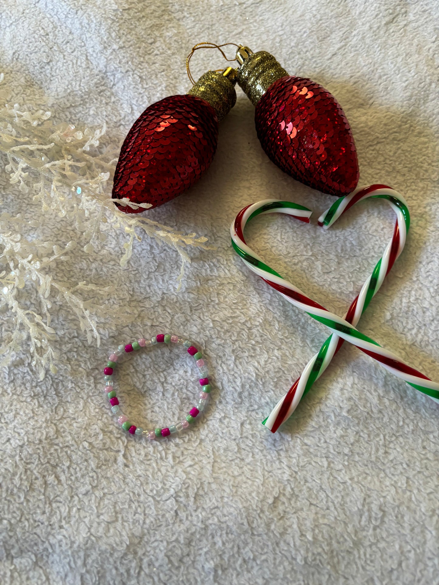 Christmas Beads Bracelets