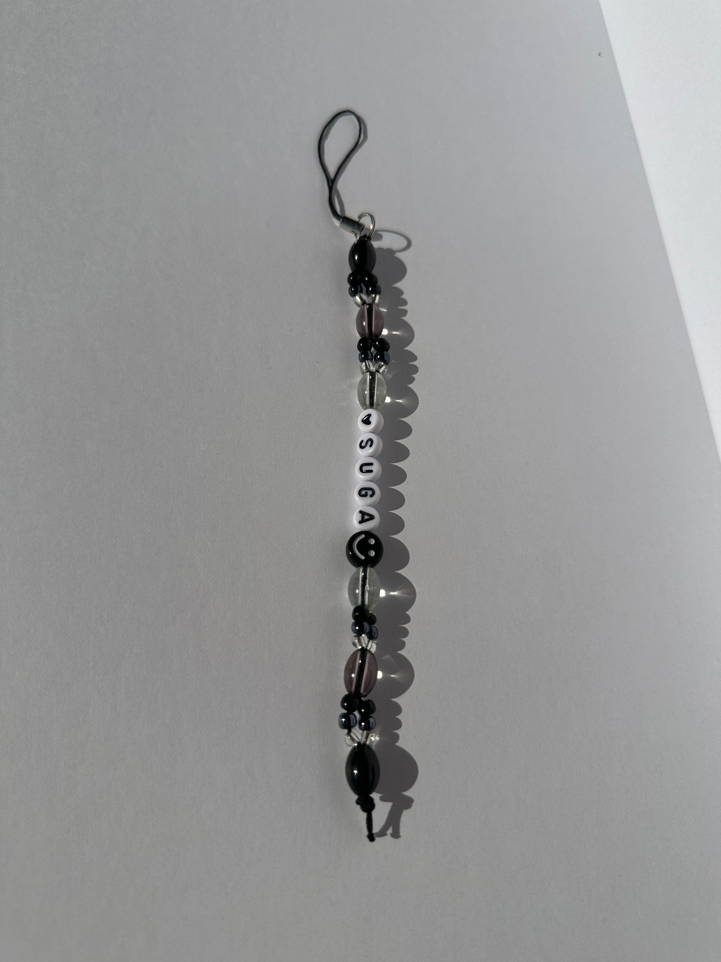 BTS Member Keychain | Handmade Kpop Beaded Phone Charm | BTS Gift | Jungkook Jimin V Taehyung Suga RM Jin | Cute Bag Charm