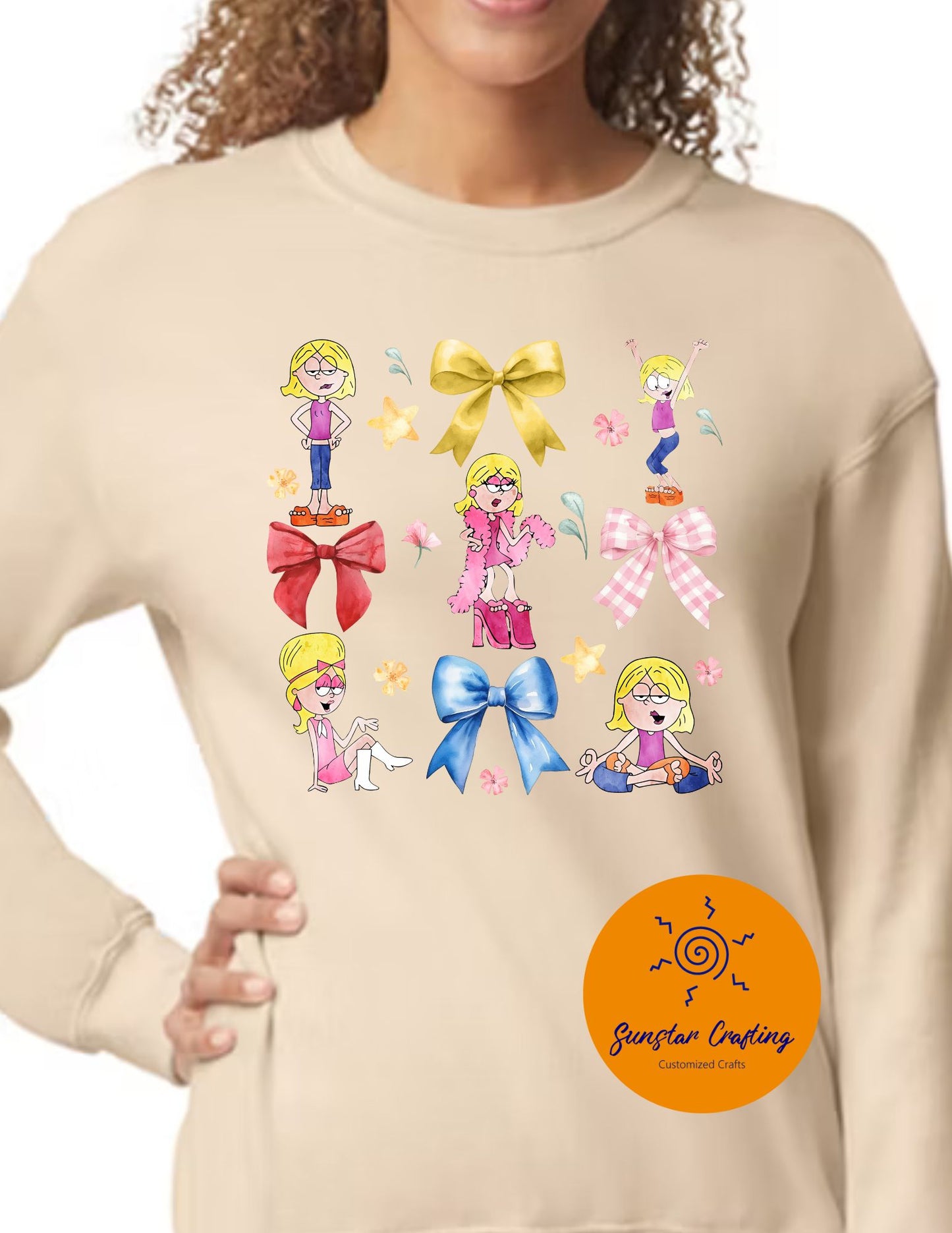 Cartoon Girl Lizzy McGuire 2000s Nostalgia Aesthetic -Y2K Aesthetic